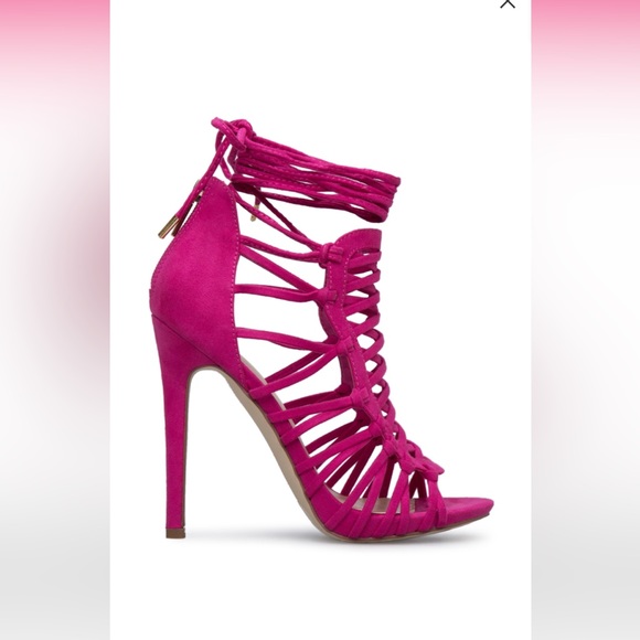 Shoe dazzle Analiza Lace Up Heeled Sandal size 10 brand new - Picture 10 of 10